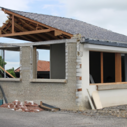 Extension de maison avec chambre d'amis Lambersart